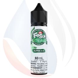 60mL-Alpha 2.0 in the M-Series line by Premium Labs...with Fruit, Minty,  Watermelon flavours
